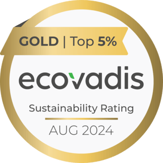 Microland Earns Gold Rating from EcoVadis for Outstanding Sustainability Performance logo