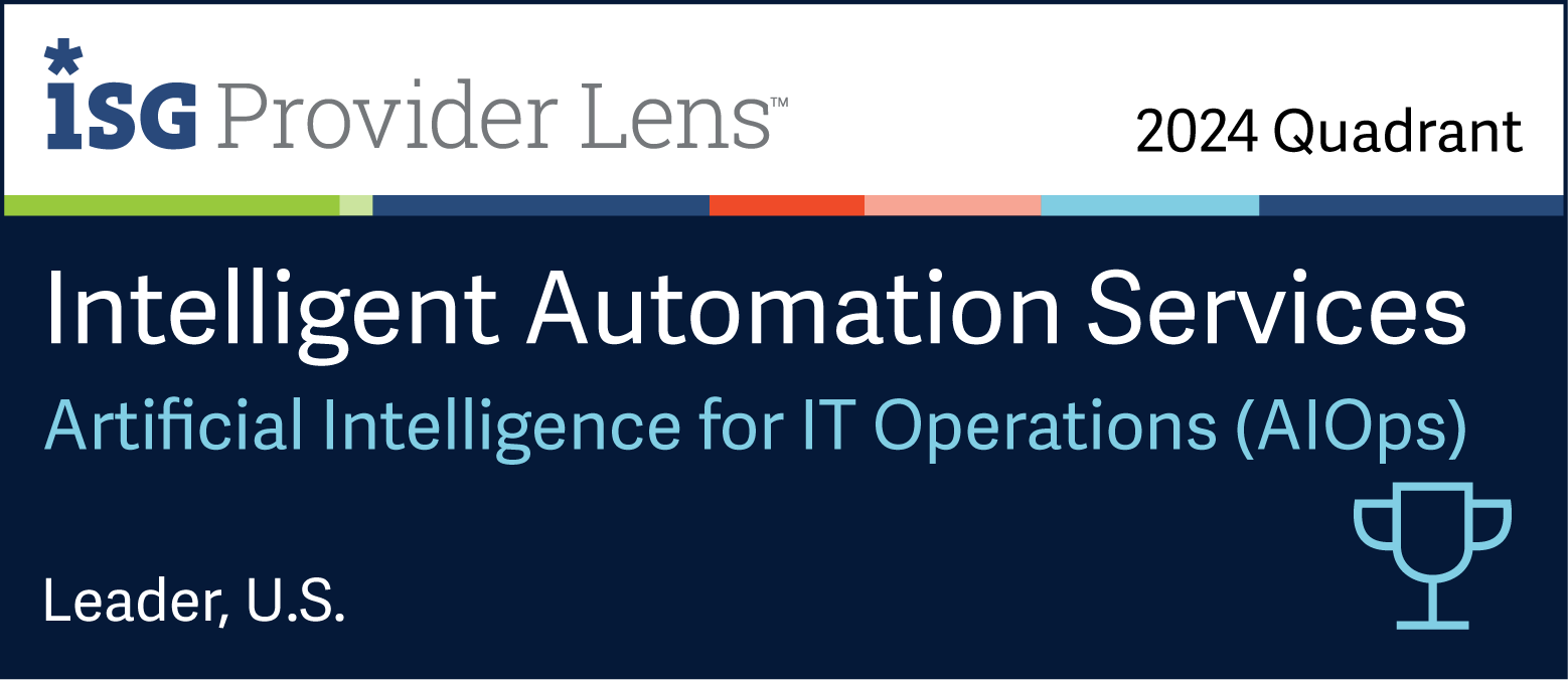 ISG Provider Lens Intelligent Automation Services AIOps recognition